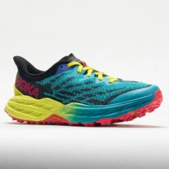 HOKA Speedgoat 5 Women's Scuba Blue/Black -Footwear Sale 040547 5