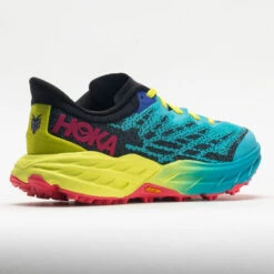 HOKA Speedgoat 5 Women's Scuba Blue/Black -Footwear Sale 040547 6