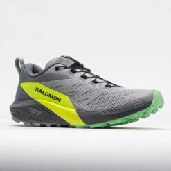 Salomon Sense Ride 5 Men's Alloy/Quiet Shade/Safety Yellow 12 Salomon Sense Ride 5 Men's Alloy/Quiet Shade/Safety Yellow -Footwear Sale 040741 5