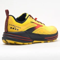 Brooks Cascadia 16 Men's Yellow/Black/Grenadine -Footwear Sale 047324 6