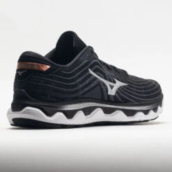Mizuno Wave Horizon 6 Men's Black/Silver -Footwear Sale 047614 6