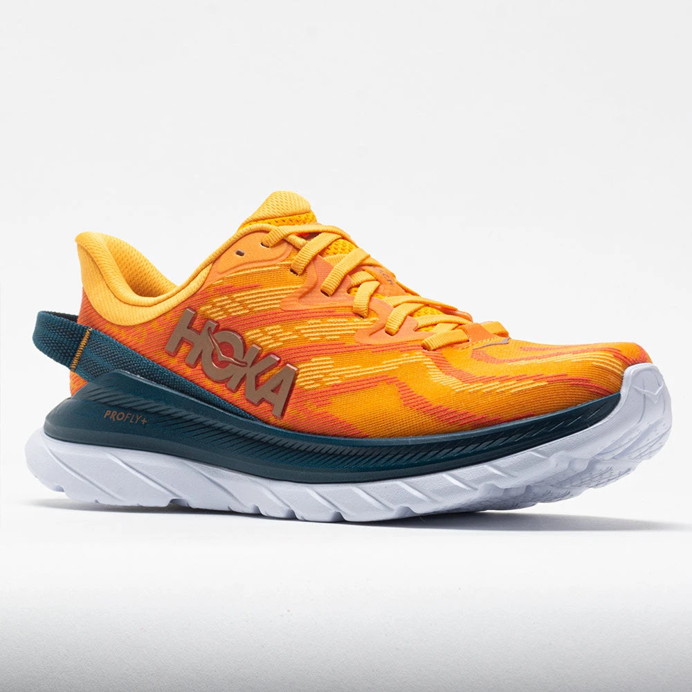 HOKA Mach Supersonic Men's Radiant Yellow/Camellia 7 HOKA Mach Supersonic Men's Radiant Yellow/Camellia - Image 5