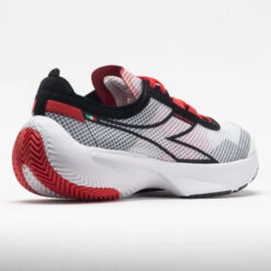 Diadora Equipe Corsa 2 Men's White/Black/Fiery Red -Footwear Sale 047850 6