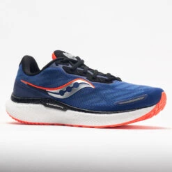 Saucony Triumph 19 Men's Sapphire/VIZI Red -Footwear Sale 047890 5