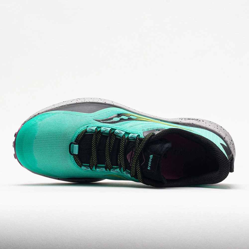 Saucony Peregrine 12 Women's Cool Mint/Acid 5 Saucony Peregrine 12 Women's Cool Mint/Acid - Image 3