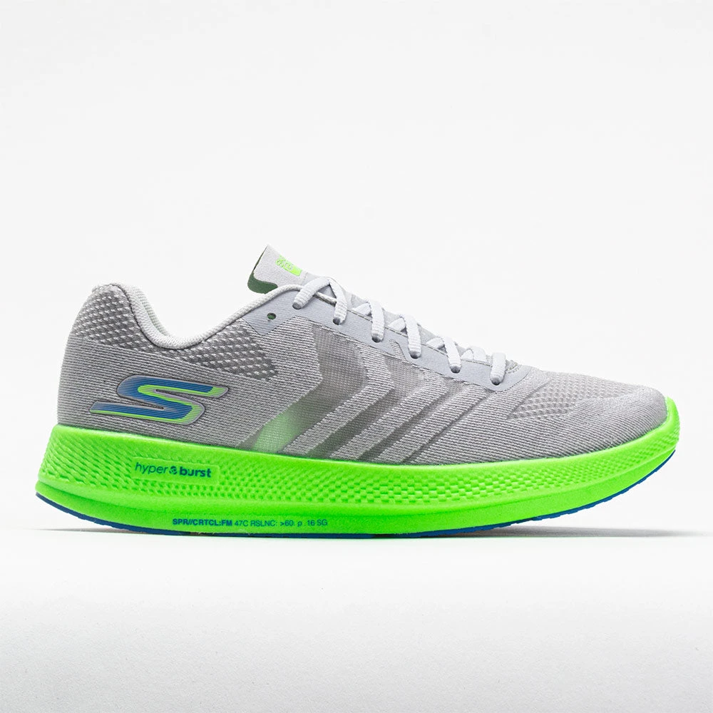 Skechers GOrun Razor+ Women's Gray/Lime 3 Skechers GOrun Razor+ Women's Gray/Lime