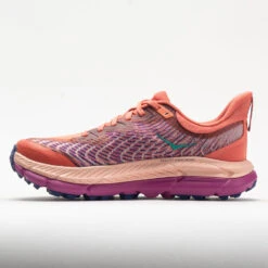 HOKA Mafate Speed 4 Women's Camellia/Peach Parfait -Footwear Sale 048634 1