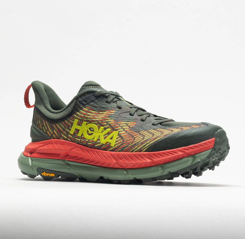 HOKA Mafate Speed 4 Men's Thyme/Fiesta 7 HOKA Mafate Speed 4 Men's Thyme/Fiesta - Image 5