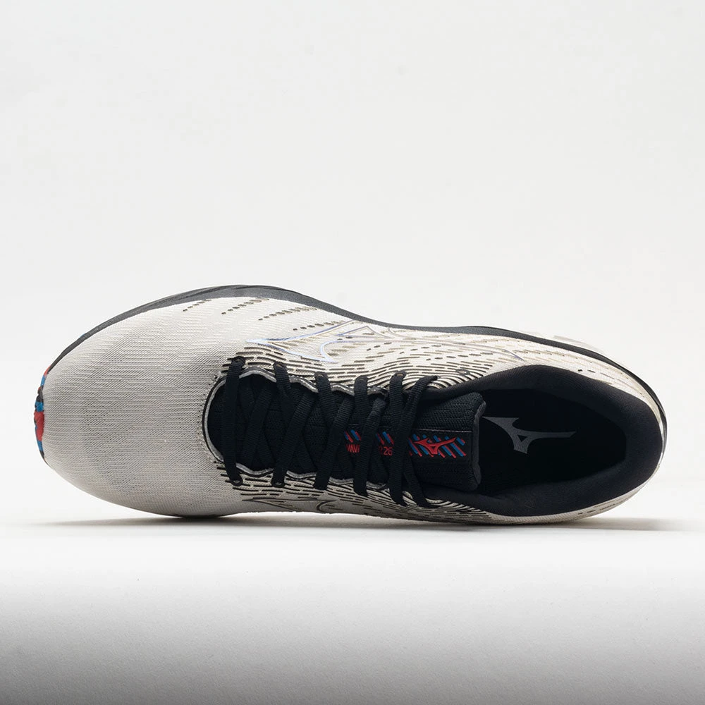 Mizuno Wave Rider 26 Mesh Men's Snow White 5 Mizuno Wave Rider 26 Mesh Men's Snow White - Image 3