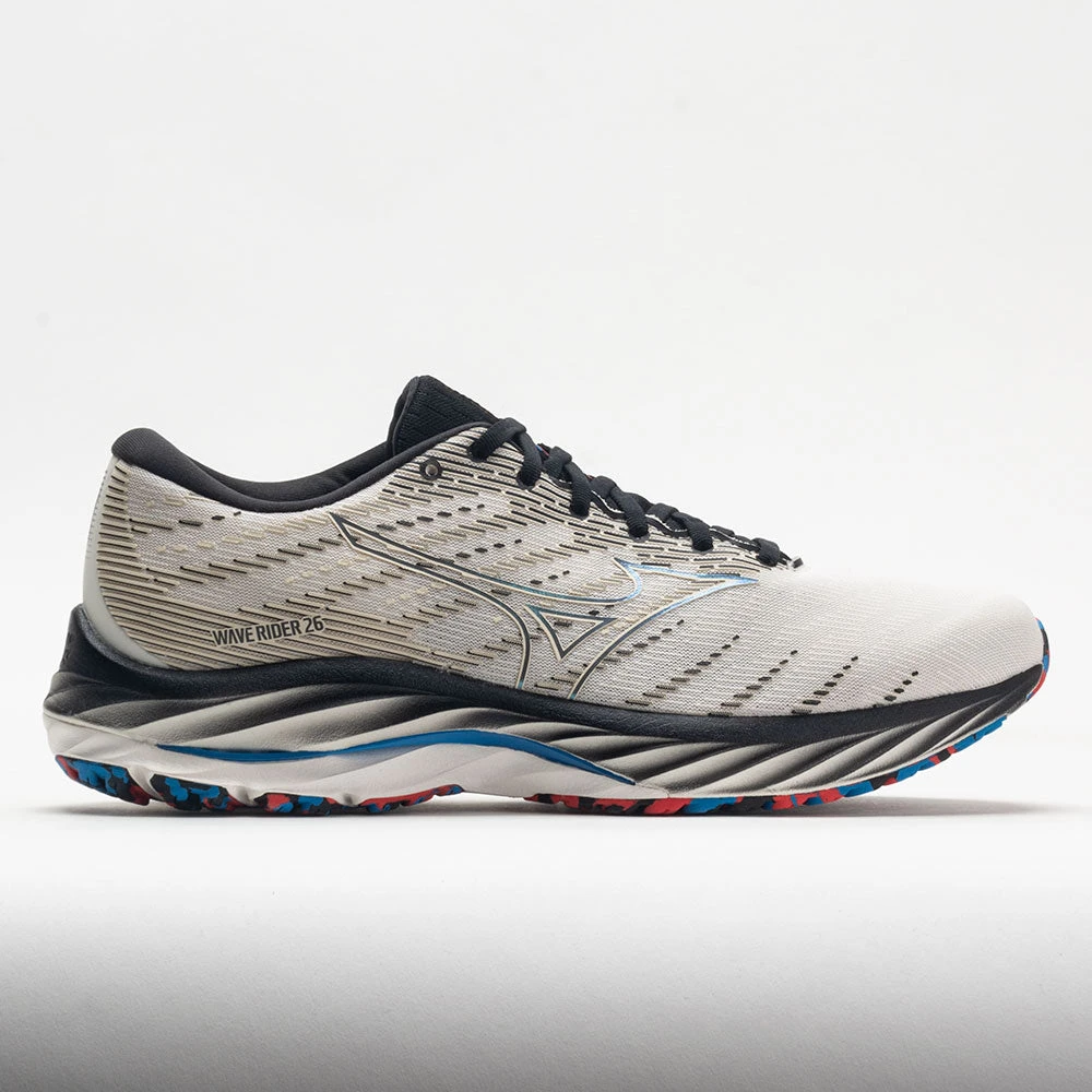 Mizuno Wave Rider 26 Mesh Men's Snow White 3 Mizuno Wave Rider 26 Mesh Men's Snow White