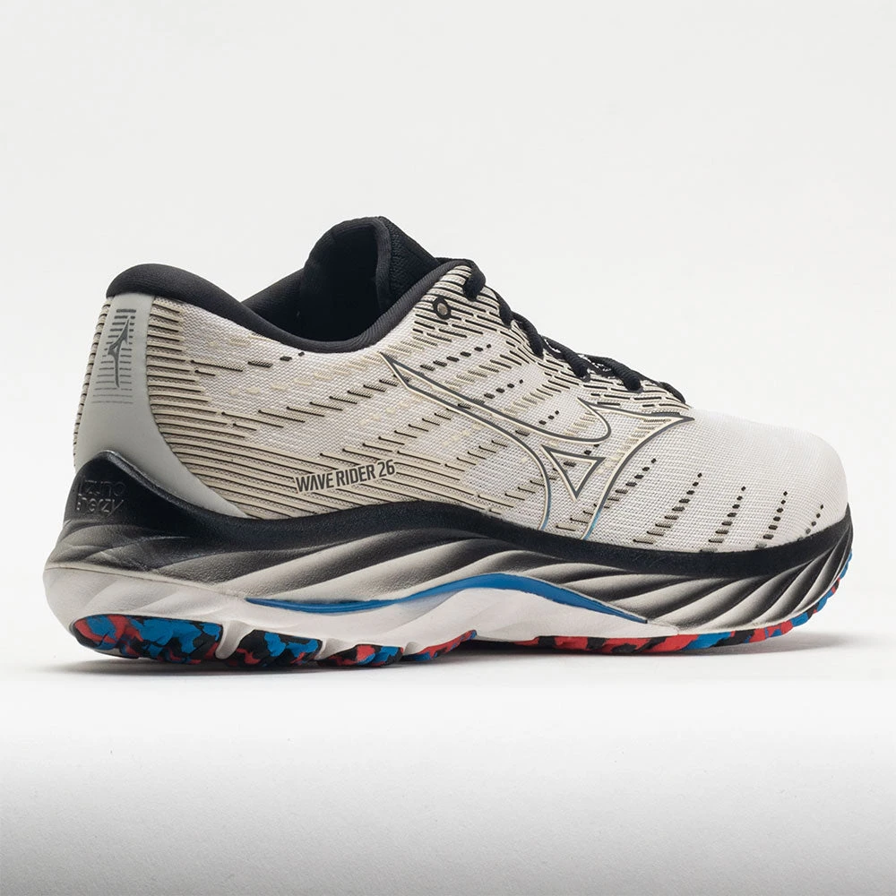 Mizuno Wave Rider 26 Mesh Men's Snow White 8 Mizuno Wave Rider 26 Mesh Men's Snow White - Image 6