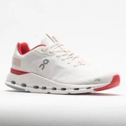 On Running On Cloudnova Form Men's White/Red -Footwear Sale 048897 5