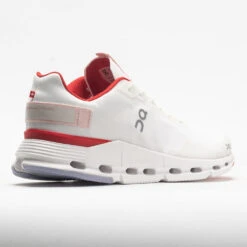 On Running On Cloudnova Form Men's White/Red -Footwear Sale 048897 6