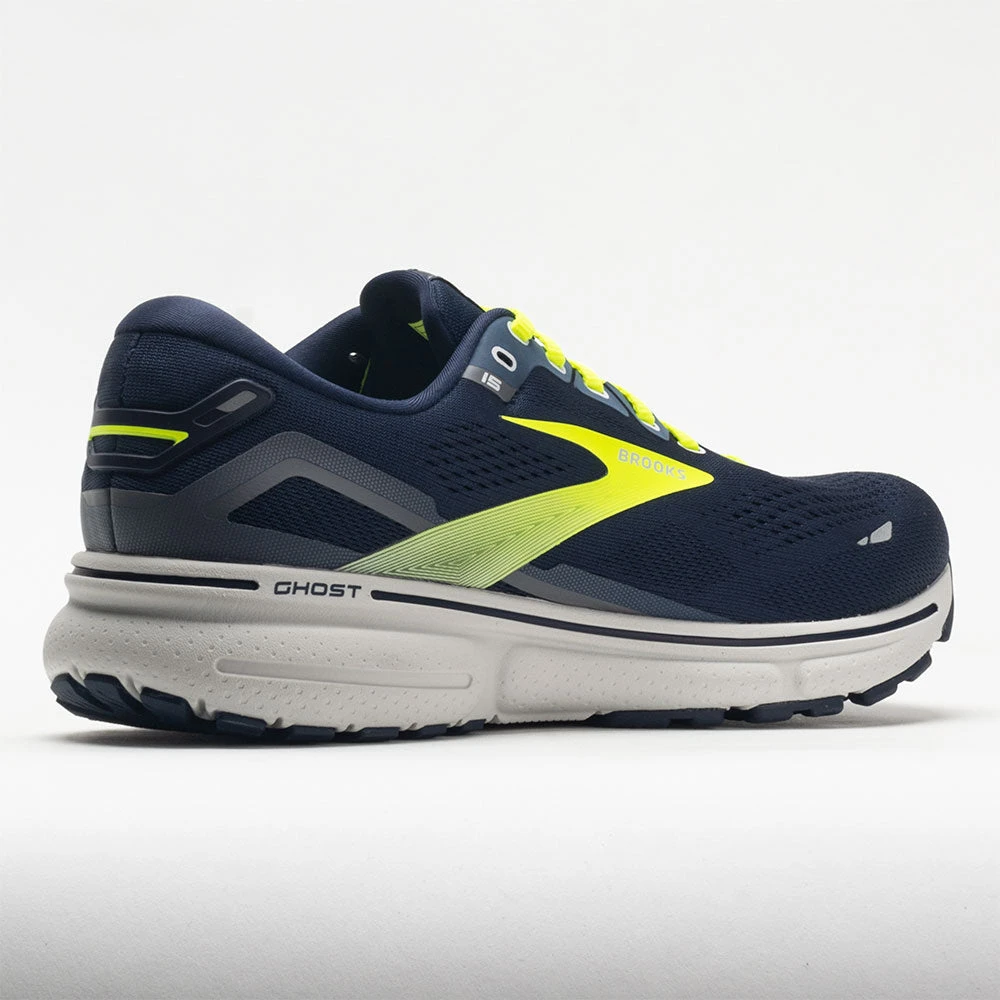 Brooks Ghost 15 Men's Peacoat/Nightlife/Grey 8 Brooks Ghost 15 Men's Peacoat/Nightlife/Grey - Image 6