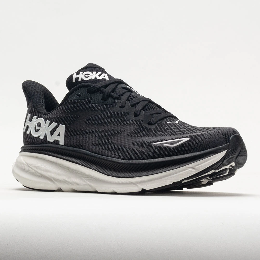 HOKA Clifton 9 Men's Black/White 7 HOKA Clifton 9 Men's Black/White - Image 5