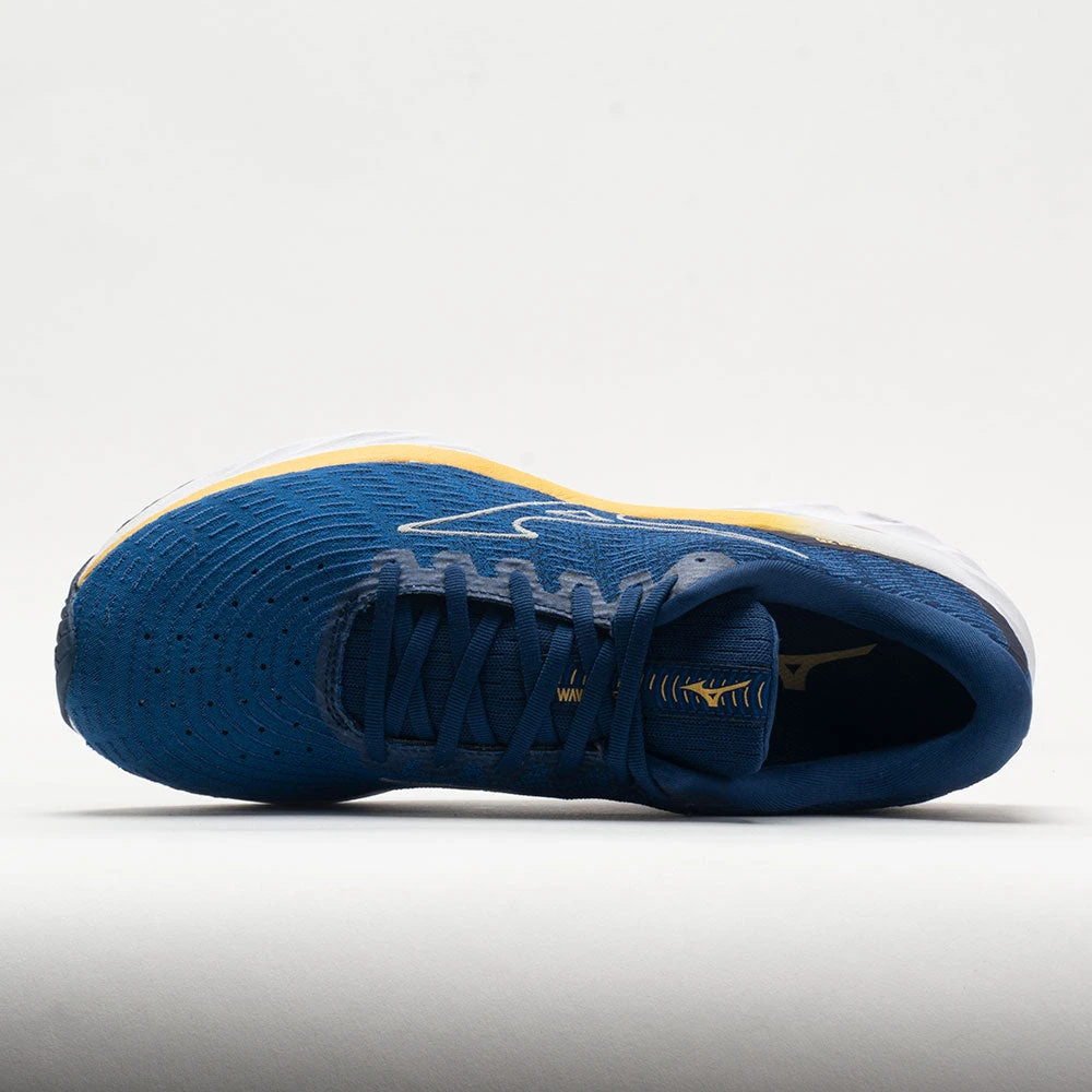 Mizuno Wave Rider 26 Mesh Men's Snorkel Blue/Vaporous Grey 5 Mizuno Wave Rider 26 Mesh Men's Snorkel Blue/Vaporous Grey - Image 3