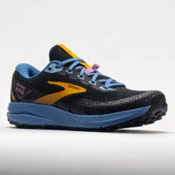 Brooks Divide 3 Women's Black/Blue/Yellow -Footwear Sale 049850 5