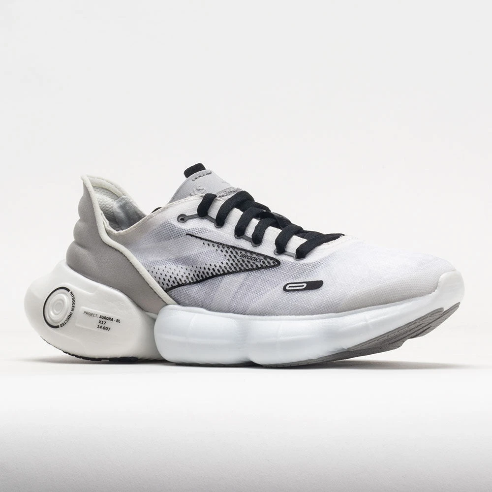 Brooks Aurora-BL Men's White/Alloy/Black 7 Brooks Aurora-BL Men's White/Alloy/Black - Image 5
