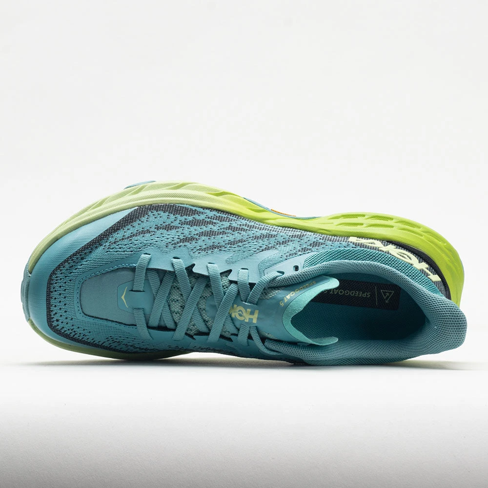 HOKA Speedgoat 5 Women's Coastal Shade/Green Glow 5 HOKA Speedgoat 5 Women's Coastal Shade/Green Glow - Image 3