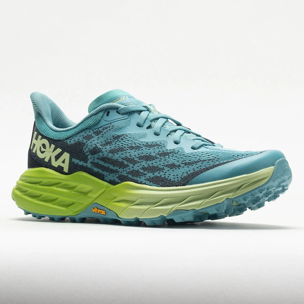 HOKA Speedgoat 5 Women's Coastal Shade/Green Glow 7 HOKA Speedgoat 5 Women's Coastal Shade/Green Glow - Image 5
