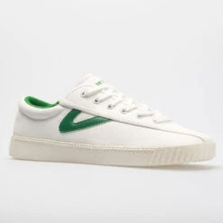 Tretorn Nylite Plus Canvas Women's Vintage White/Green 12 Tretorn Nylite Plus Canvas Women's Vintage White/Green -Footwear Sale 114564 5