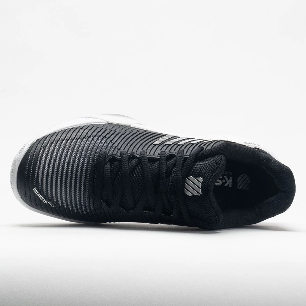 K-Swiss Hypercourt Express 2 Women's Black/White/Silver 5 K-Swiss Hypercourt Express 2 Women's Black/White/Silver - Image 3