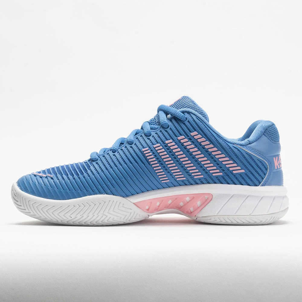 K-Swiss Hypercourt Express 2 Women's Silver Lake Blue/Wht/Orchid Pink 3 K-Swiss Hypercourt Express 2 Women's Silver Lake Blue/Wht/Orchid Pink - Image 2
