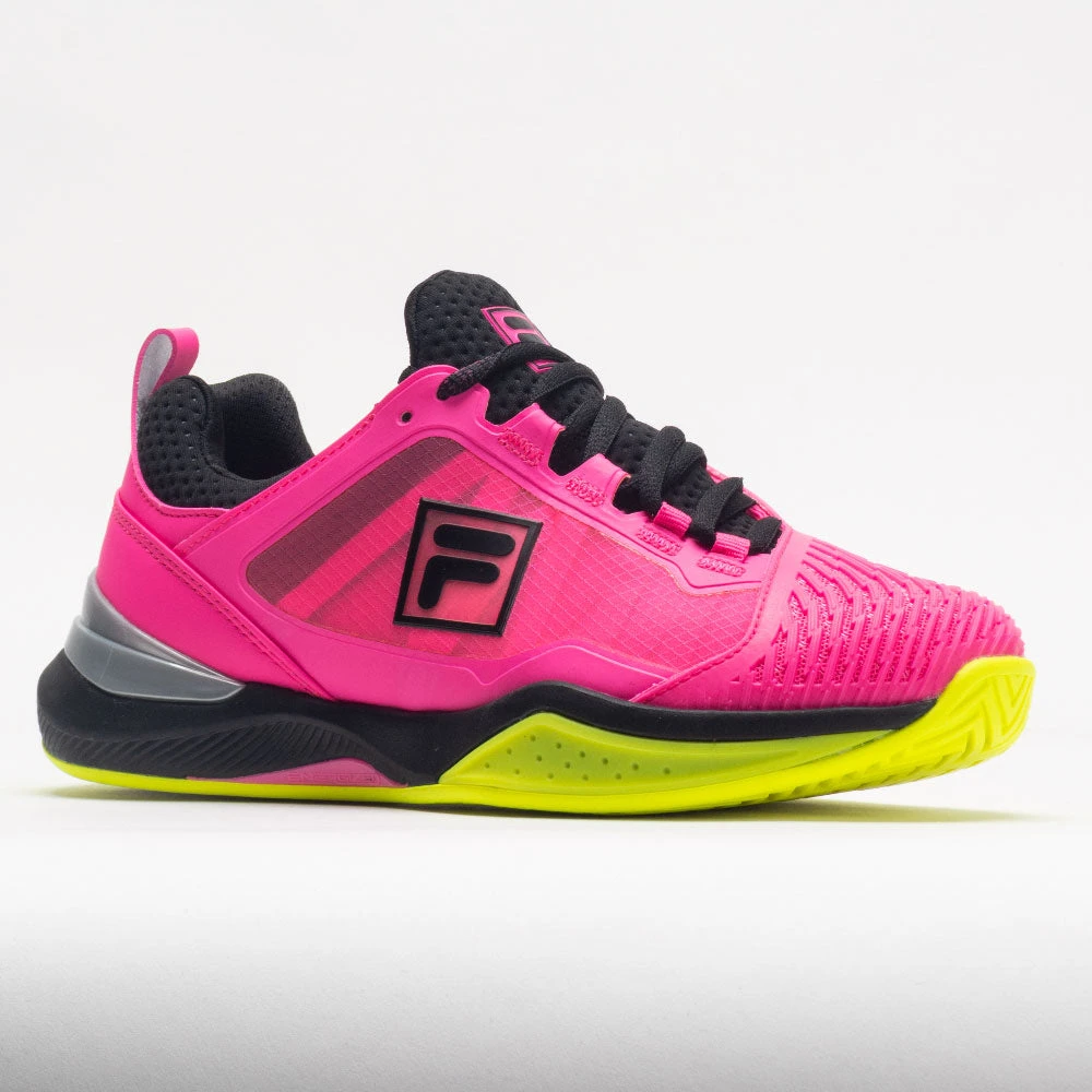 Fila Speedserve Energized Women's Knockout Pink/Safety Yellow/Black 7 Fila Speedserve Energized Women's Knockout Pink/Safety Yellow/Black - Image 5