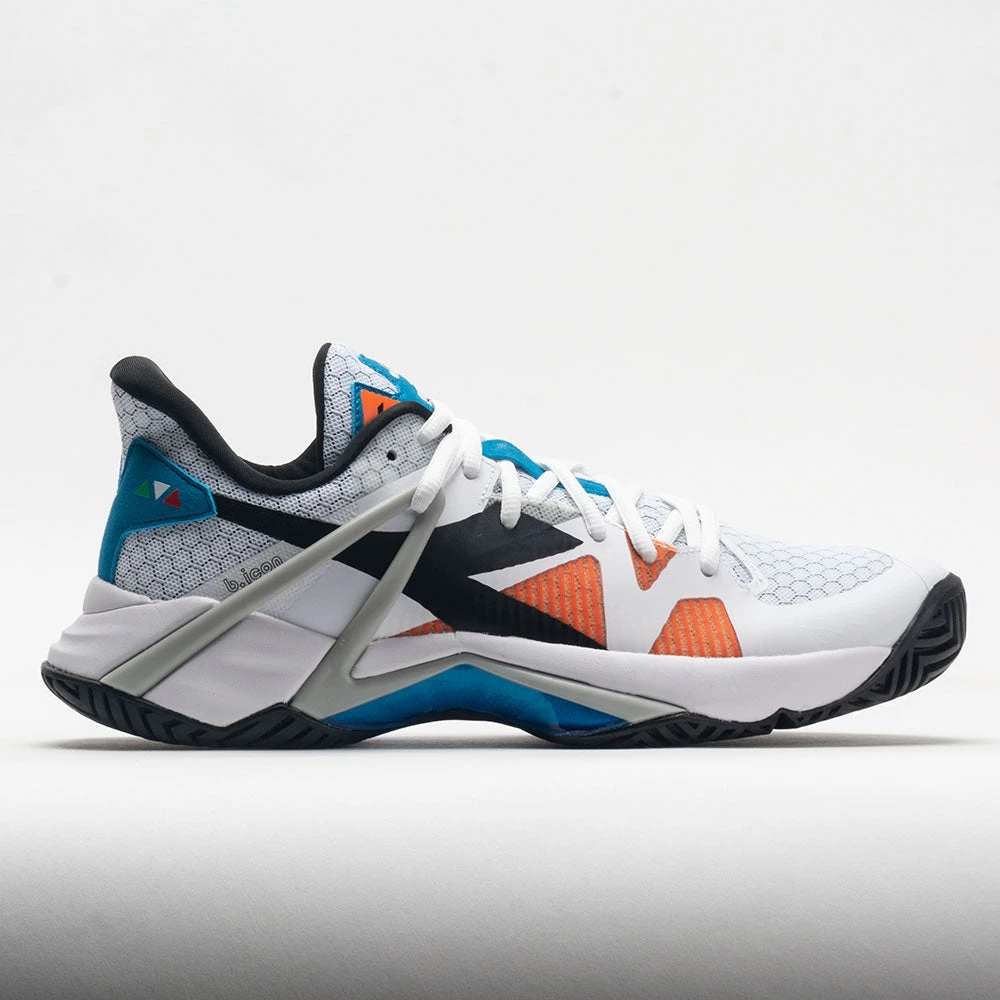 Diadora B.Icon AG Men's White/Black/Blue Jewel 3 Diadora B.Icon AG Men's White/Black/Blue Jewel