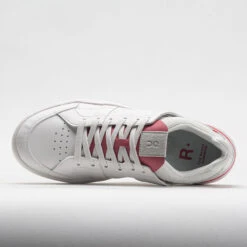 On Running On The Roger Clubhouse Women's White/Rosewood -Footwear Sale 116860 2