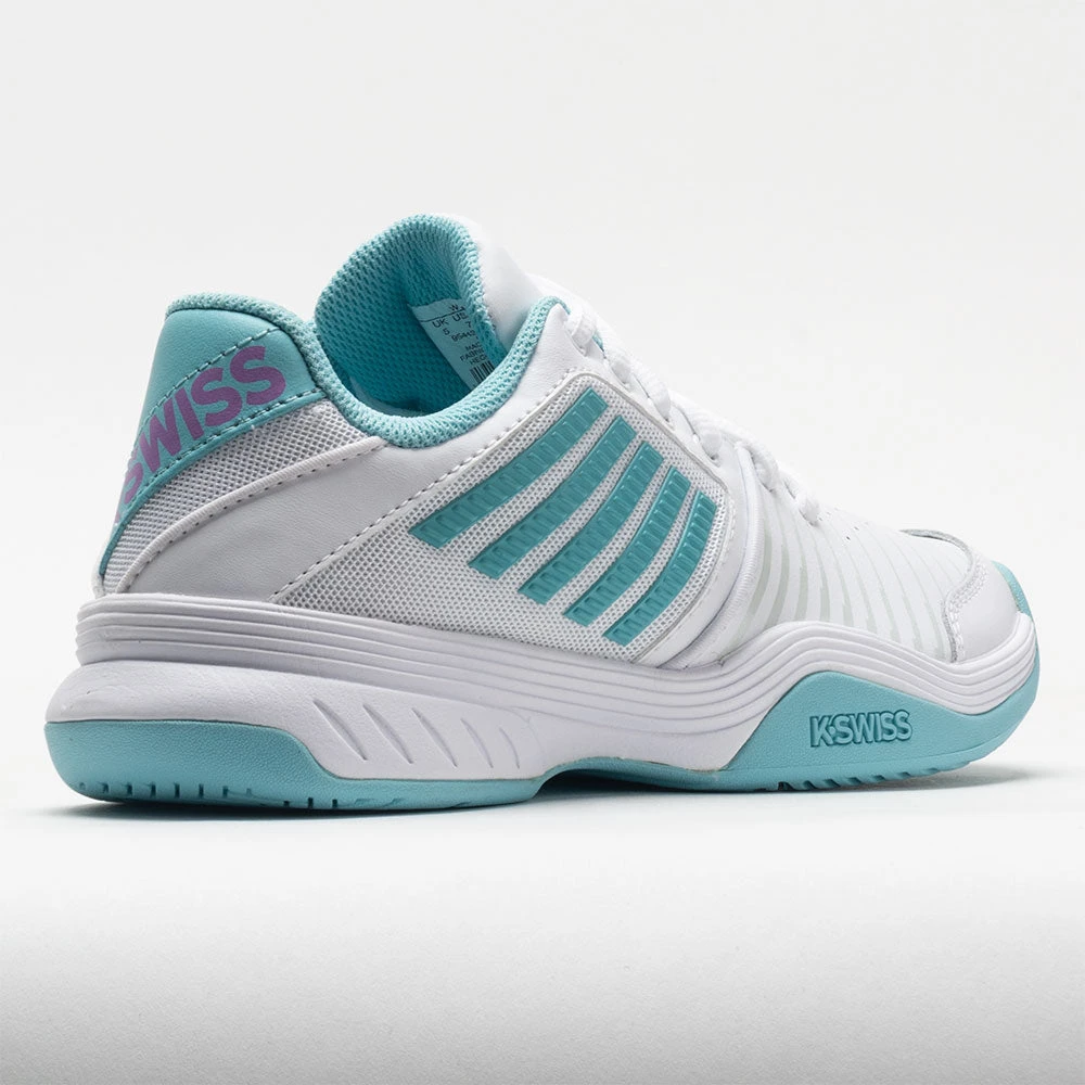 K-Swiss Court Express Women's White/Angel Blue/Sheer Lilac 8 K-Swiss Court Express Women's White/Angel Blue/Sheer Lilac - Image 6
