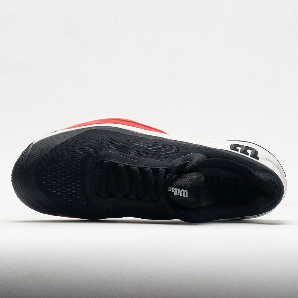 Wilson Rush Pro 4.0 Men's Black/White/Poppy Red 5 Wilson Rush Pro 4.0 Men's Black/White/Poppy Red - Image 3