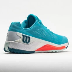 Wilson Rush Pro 4.0 Women's Scuba Blue/White/Fiery Coral 13 Wilson Rush Pro 4.0 Women's Scuba Blue/White/Fiery Coral -Footwear Sale 116940 6
