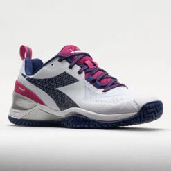 Diadora Blushield Torneo 2 AG Women's White/Blueprint/Pink Yarrow -Footwear Sale 117021 5