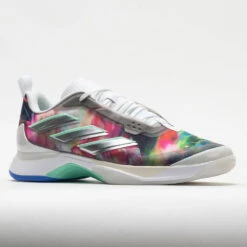 Adidas AvaCourt Women's White/Silver Metallic/Pulse Mint -Footwear Sale 117045 5