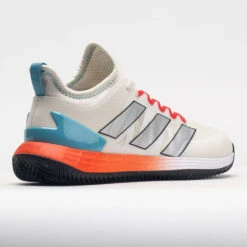 Adidas Adizero Ubersonic 4 Clay Men's Chalk White/Metallic/Blue -Footwear Sale 117051 6