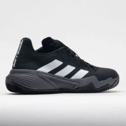 Adidas Barricade Clay Men's Black/White/Grey -Footwear Sale 117060 6