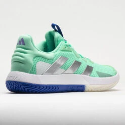 Adidas SoleMatch Control Women's Pulse Mint/Silver Metallic/Lucid Blue -Footwear Sale 117067 6