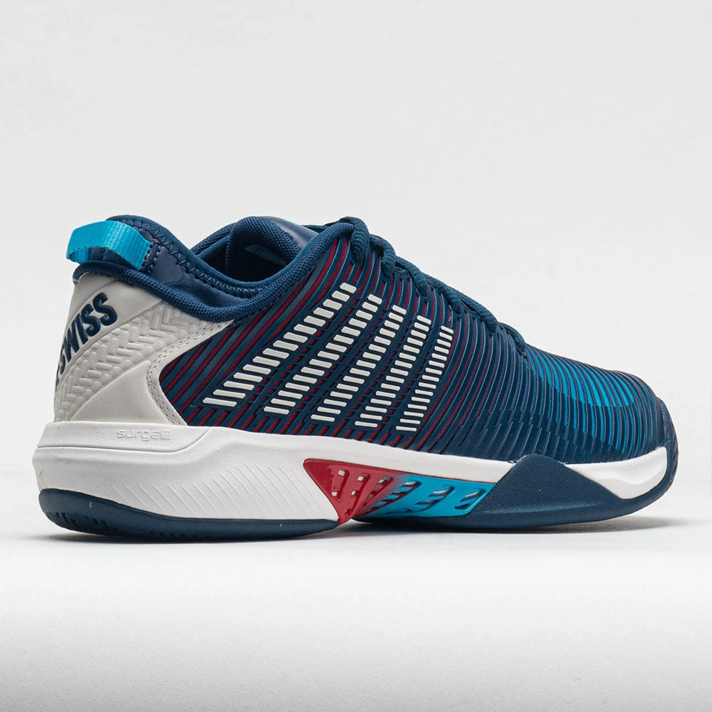 K-Swiss Hypercourt Supreme Men's Blue Opal/Blanc De Blanc/Lollipop 8 K-Swiss Hypercourt Supreme Men's Blue Opal/Blanc De Blanc/Lollipop - Image 6