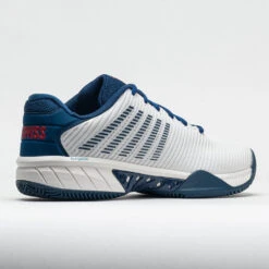 K-Swiss Hypercourt Express 2 Clay Men's Blanc De Blanc/Blue Opal/Lolli -Footwear Sale 117130 6