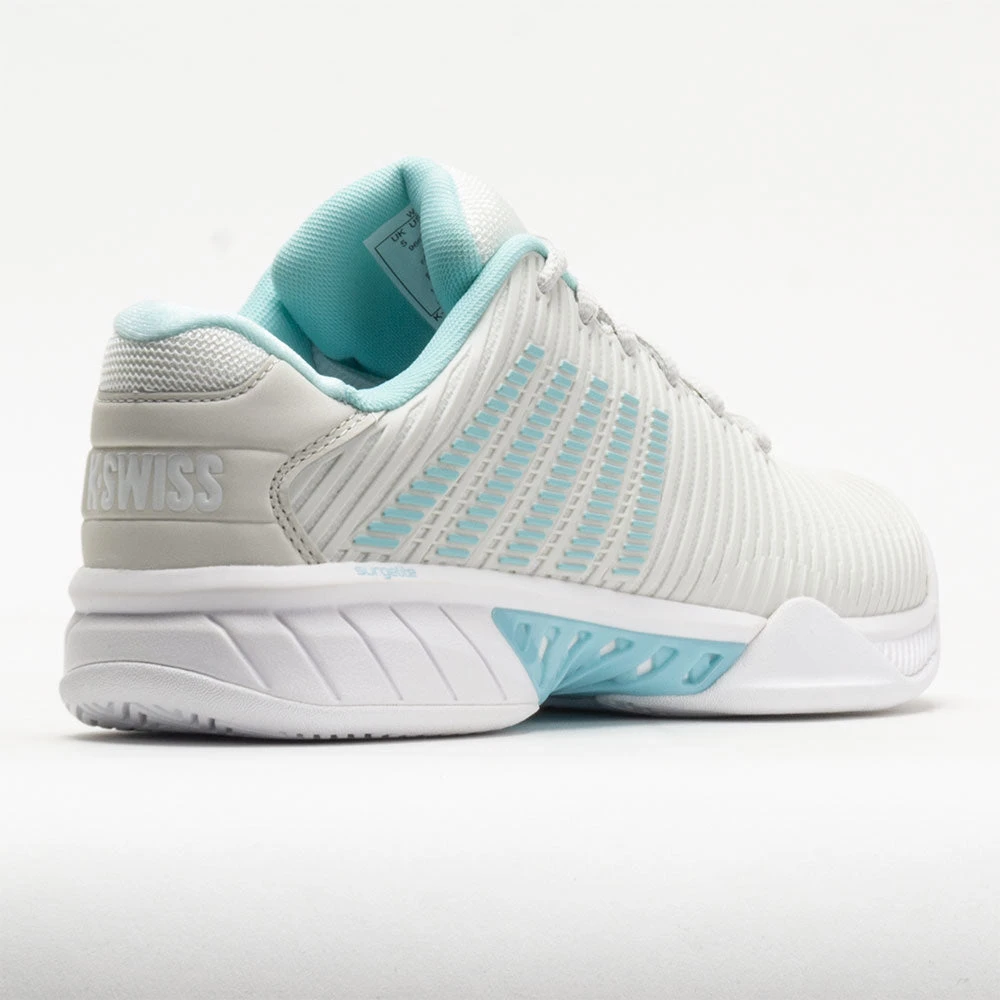 K-Swiss Hypercourt Express 2 Women's Vaporous Gray/White/Blue Glow 8 K-Swiss Hypercourt Express 2 Women's Vaporous Gray/White/Blue Glow - Image 6