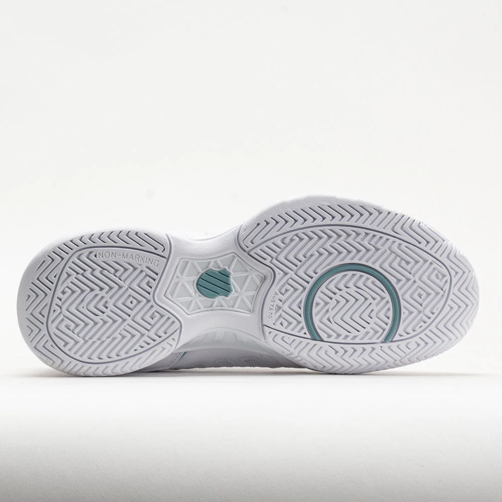 K-Swiss Bigshot Light 4 Women's White/Nile Blue/Desert Flower 6 K-Swiss Bigshot Light 4 Women's White/Nile Blue/Desert Flower - Image 4