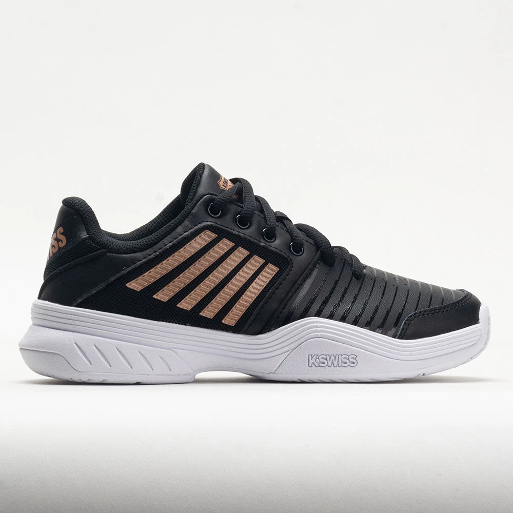 K-Swiss Court Express Women's Black/White/Rose Gold 3 K-Swiss Court Express Women's Black/White/Rose Gold