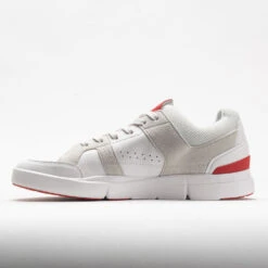 On Running On The Roger Clubhouse Men's White/Red -Footwear Sale 117181 1