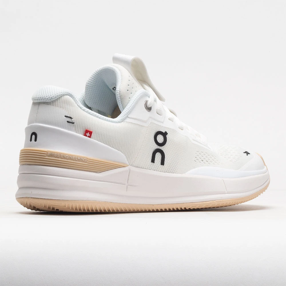 On Running On The Roger Pro Clay Women's White/Savannah 8 On Running On The Roger Pro Clay Women's White/Savannah - Image 6