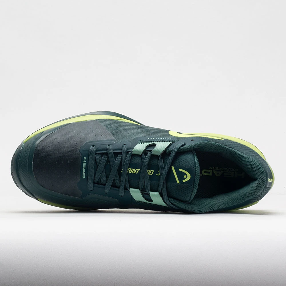 HEAD Sprint Pro 3.5 Clay Men's Forest Green/Light Green 5 HEAD Sprint Pro 3.5 Clay Men's Forest Green/Light Green - Image 3