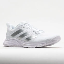 Adidas Court Team Bounce 2.0 Women's White/Silver Metallic/Grey -Footwear Sale 210818 5
