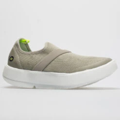 OOFOS OOmg Low Women's White/Gray -Footwear Sale 630995 5