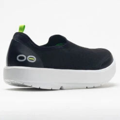 OOFOS OOmg EeZee Women's White/Black -Footwear Sale 631175 6