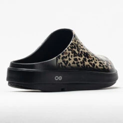 OOFOS OOcloog Limited Women's Black Leopard -Footwear Sale 631219 6